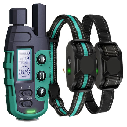 3300Ft Electric Dog Training Collar – Remote Control Waterproof E-Collar with Shock & Vibration for Dogs