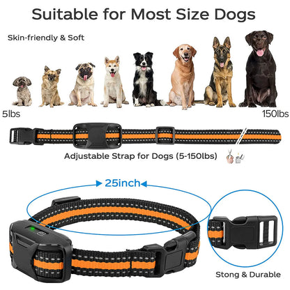 3300Ft Electric Dog Training Collar – Remote Control Waterproof E-Collar with Shock & Vibration for Dogs