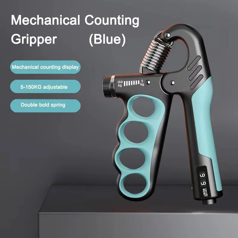 Adjustable Hand Grip Strengthener 5–150KG – Forearm & Wrist Trainer for Strength Training and Rehabilitation