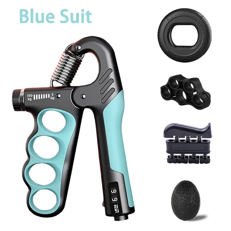 Adjustable Hand Grip Strengthener 5–150KG – Forearm & Wrist Trainer for Strength Training and Rehabilitation