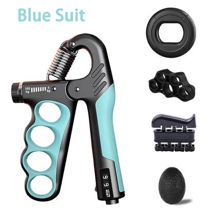 Adjustable Hand Grip Strengthener 5–150KG – Forearm & Wrist Trainer for Strength Training and Rehabilitation