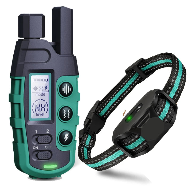 3300Ft Electric Dog Training Collar – Remote Control Waterproof E-Collar with Shock & Vibration for Dogs