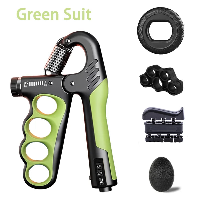 Adjustable Hand Grip Strengthener 5–150KG – Forearm & Wrist Trainer for Strength Training and Rehabilitation