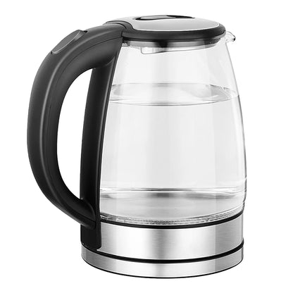 1.8L Glass Electric Kettle with Auto Shut-Off – Fast Boil Tea & Water Heater with Dry Boil Protection