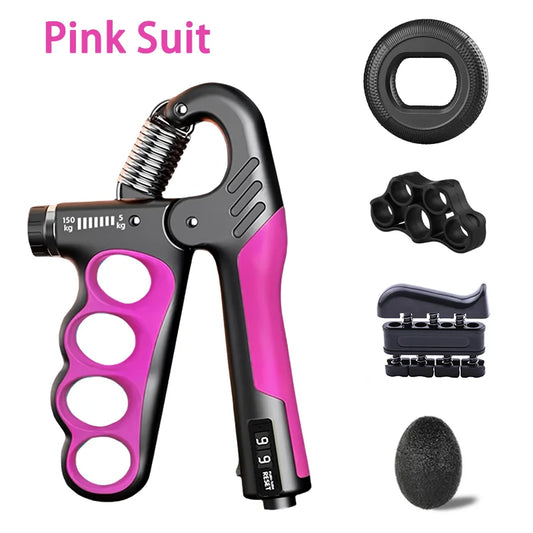 Adjustable Hand Grip Strengthener 5–150KG – Forearm & Wrist Trainer for Strength Training and Rehabilitation