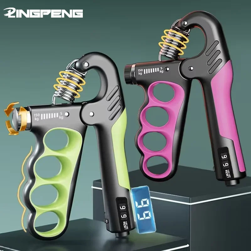 Adjustable Hand Grip Strengthener 5–150KG – Forearm & Wrist Trainer for Strength Training and Rehabilitation