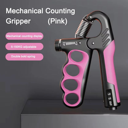 Adjustable Hand Grip Strengthener 5–150KG – Forearm & Wrist Trainer for Strength Training and Rehabilitation