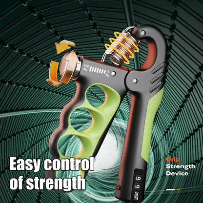 Adjustable Hand Grip Strengthener 5–150KG – Forearm & Wrist Trainer for Strength Training and Rehabilitation