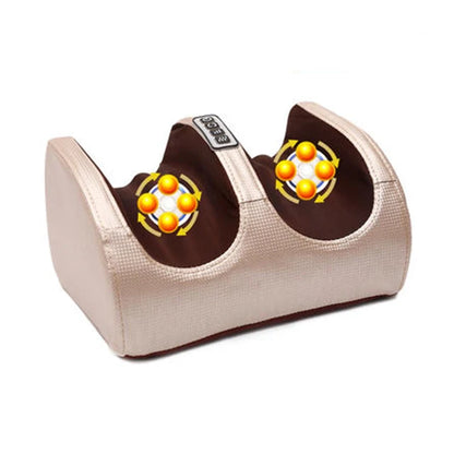 Electric Foot Massager with Heat & Shiatsu Kneading | Deep Tissue Roller for Pain Relief, Calf Massage & Muscle Relaxation