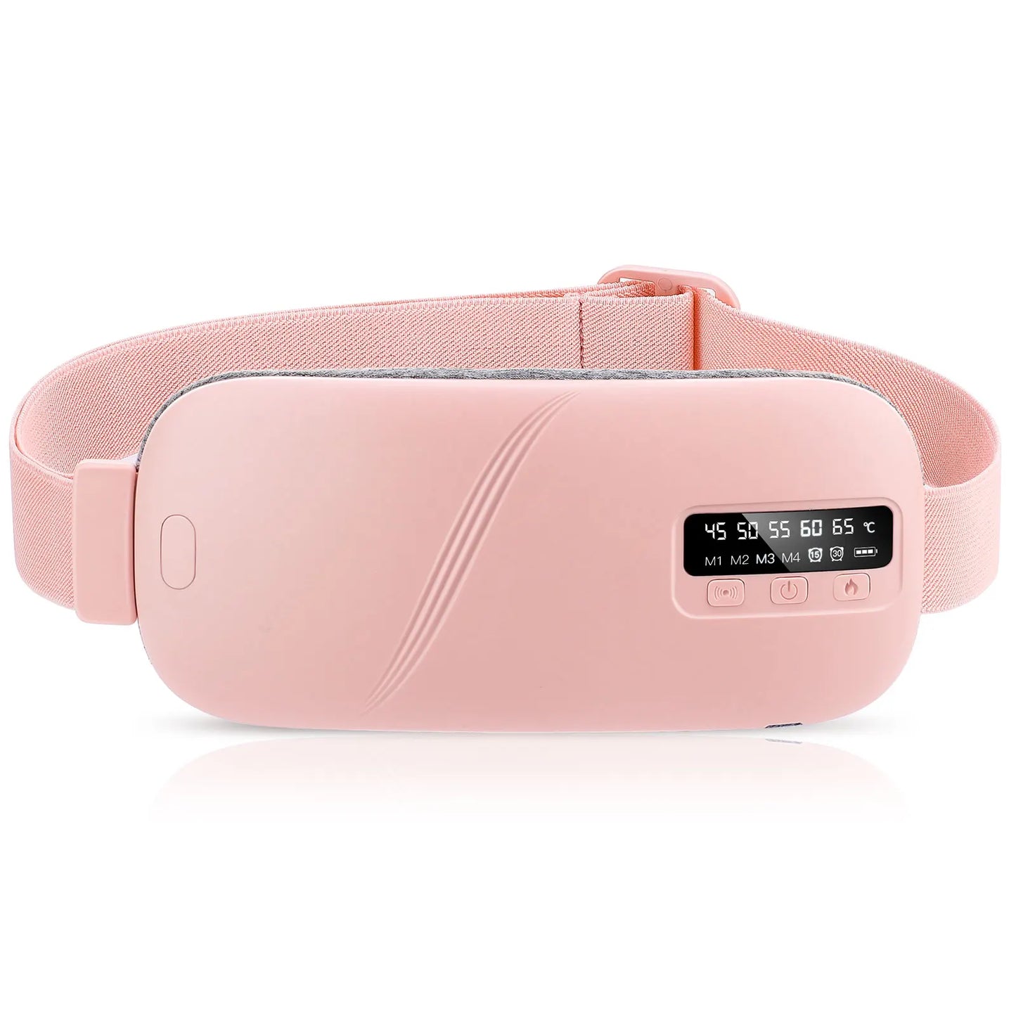 Electric Heating Waist Massage Belt – Smart Menstrual Heating Pad with Vibration Therapy for Period Cramp Relief
