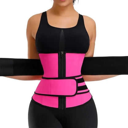 Waist Trainer Sweat Belt for Women & Men – Slimming Body Shaper Workout Waist Trimmer